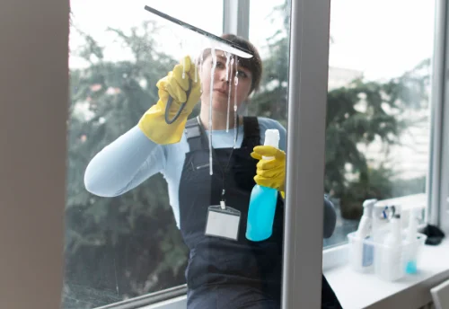 Nettoyage de vitres intérieures et extérieures à Silvareccio